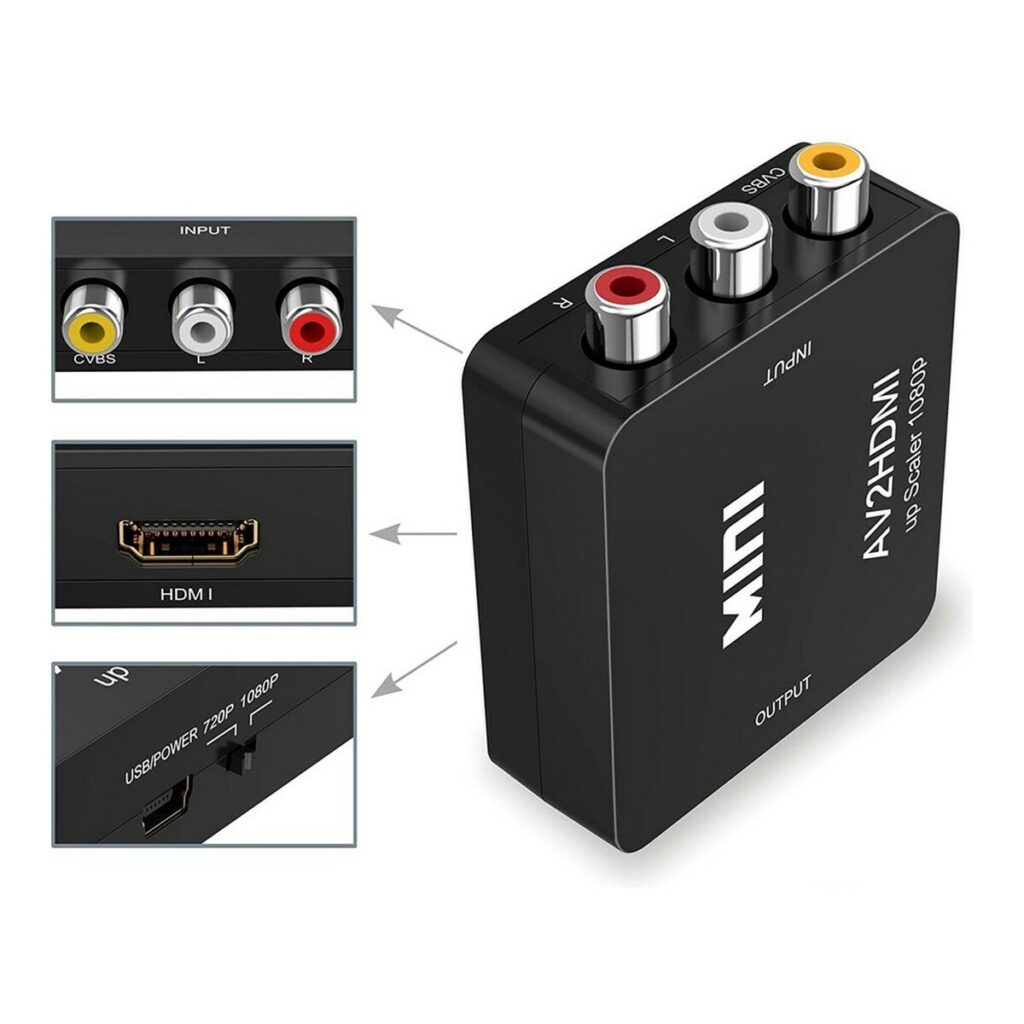 Αναμεταδότες Σήματος HDMI 3 x RCA