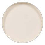 Βοηθητικό Τραπέζι 40 x 40 x 85 cm Μαύρο Κρεμ Σίδερο