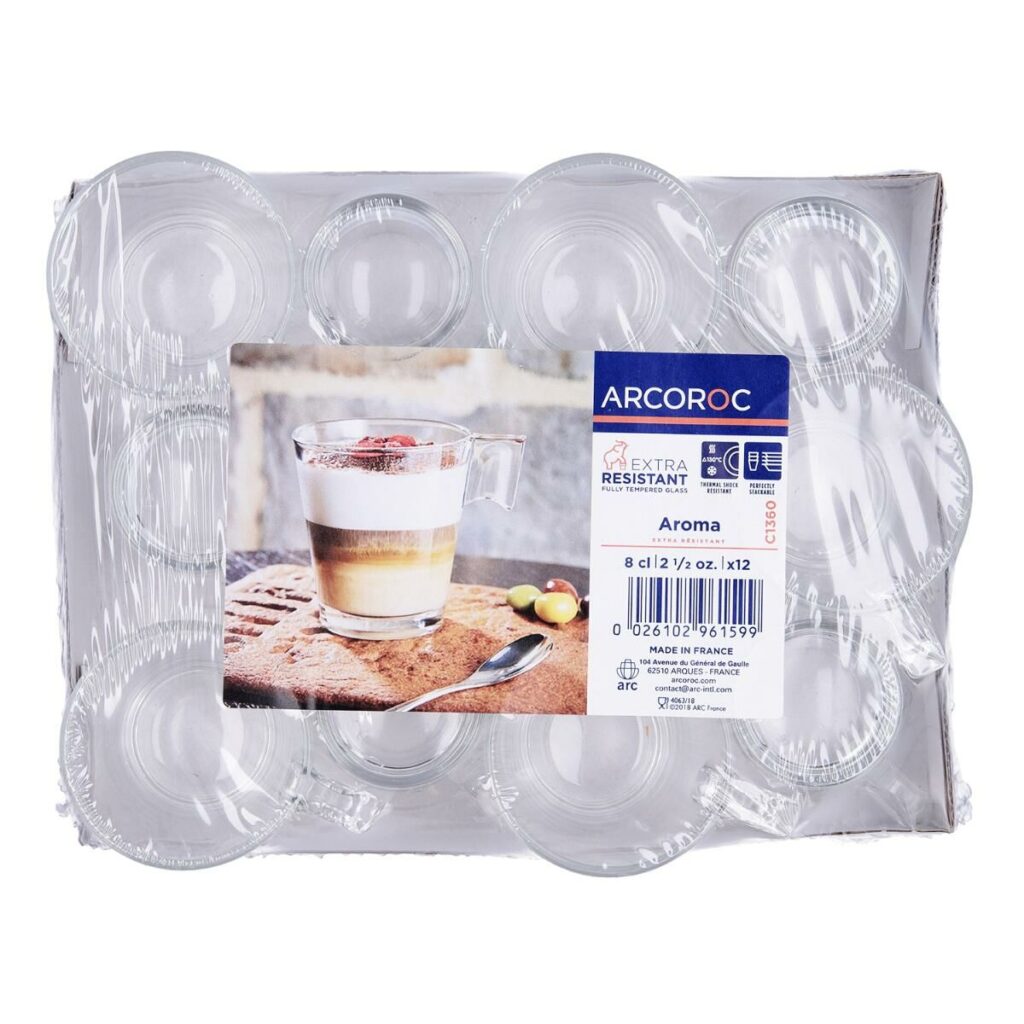 Kopp Arcoroc Restaurant Λευκό Γυαλί 130 ml