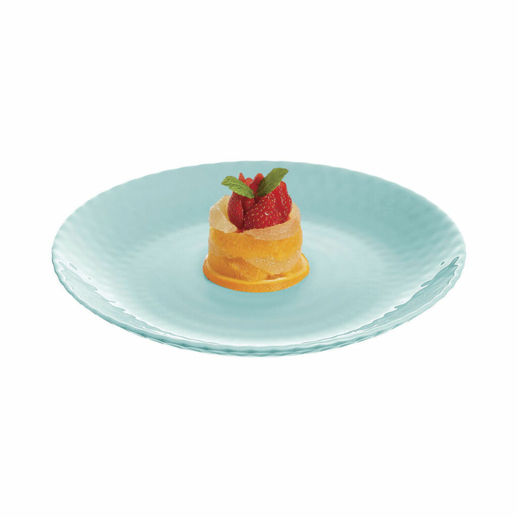 Flatplater Luminarc Pampille Τυρκουάζ Γυαλί (Ø 25 cm)