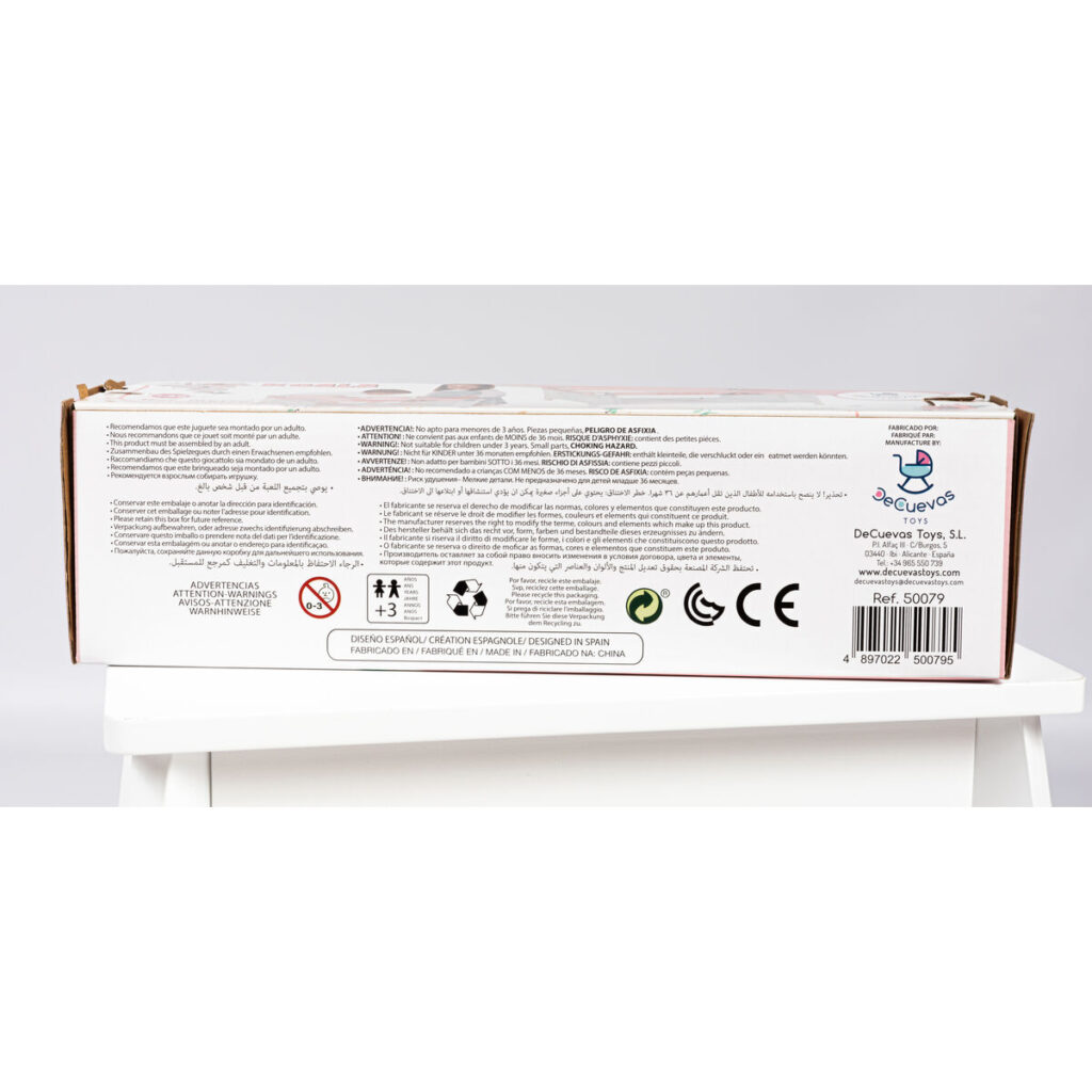 Κρεβατάκι ταξιδιού Decuevas Koala 50 x 29 x 30 cm Ροζ