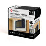 Ταινία Διπλής Óψης Velcro Μαύρο 50 mm x 5 m Εξαιρετικά δυνατό