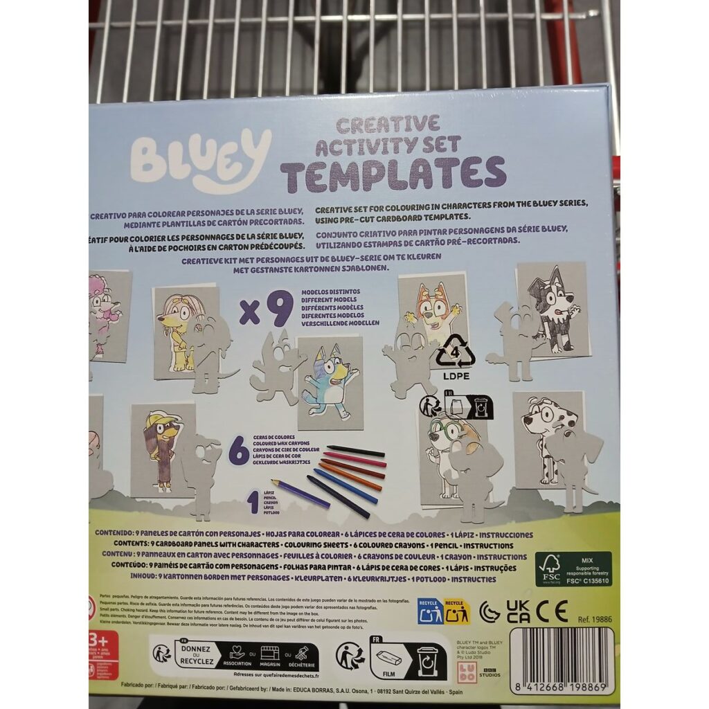 Σετ Ζωγραφικής Educa Bluey