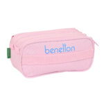 Τριπλή Κασετίνα Benetton Pink Ροζ (21