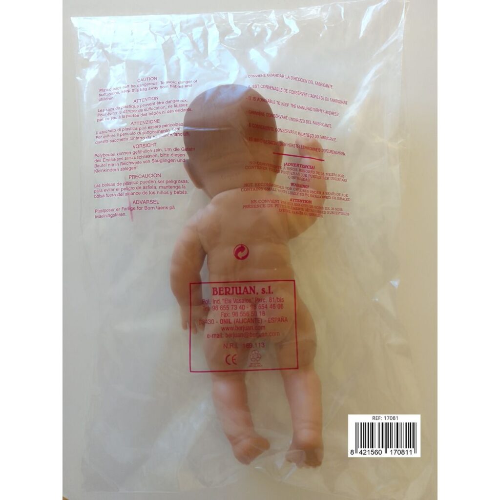 Κούκλα μωρού Berjuan Newborn asiatico/oriental 30 cm (30 cm)