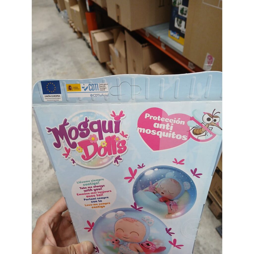 Αρκουδάκι Mosquidolls Berjuan 50103 24 cm