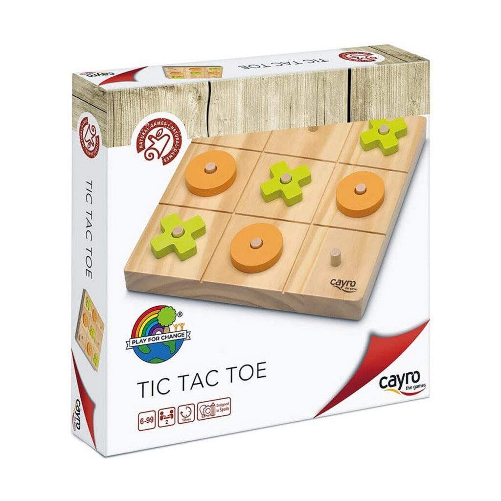 Παιχνίδι Τρεις σε μια Σειρά Cayro Tic Tac Toe 20 x 20 x 4 cm