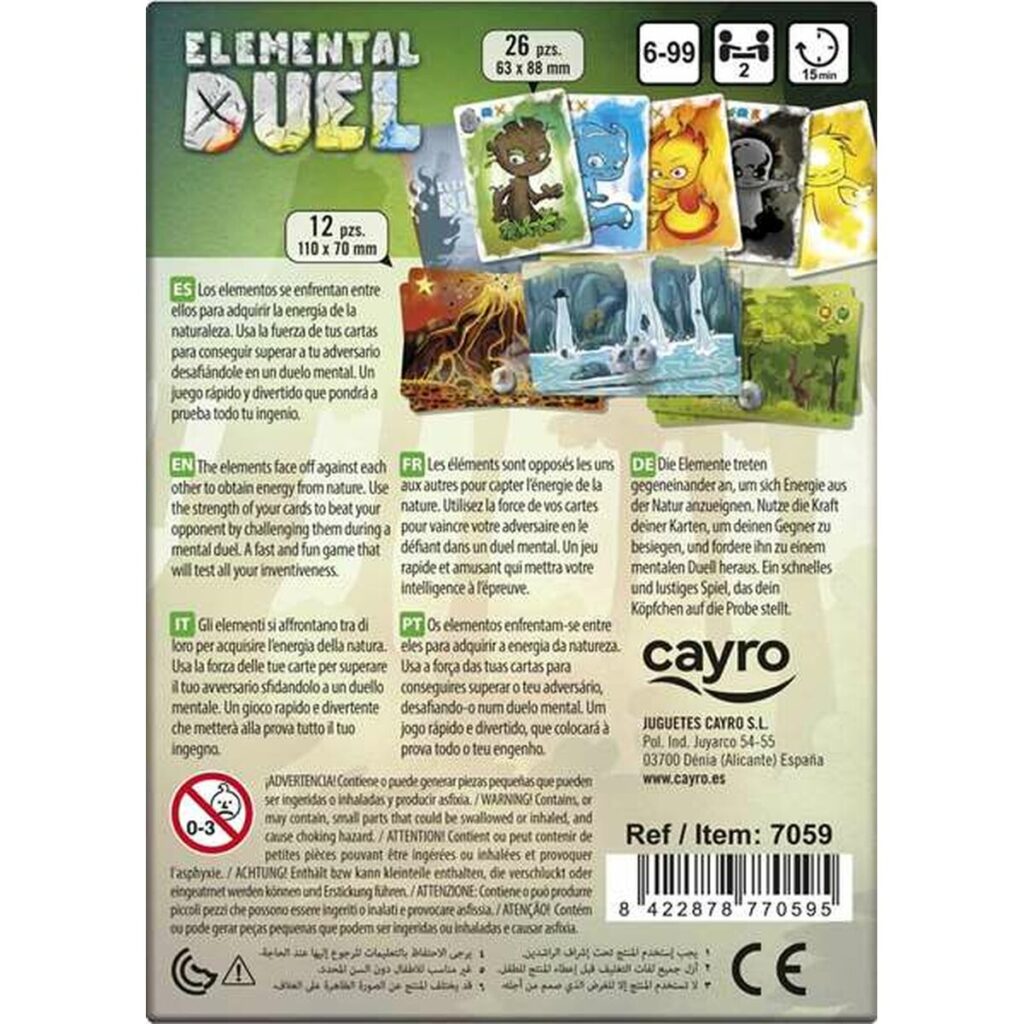 Επιτραπέζιο Παιχνίδι Cayro Elemental Duel