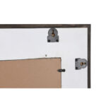 Τοίχο καθρέφτη DKD Home Decor Λευκό Σύγχρονη 130 x 4 x 70 cm