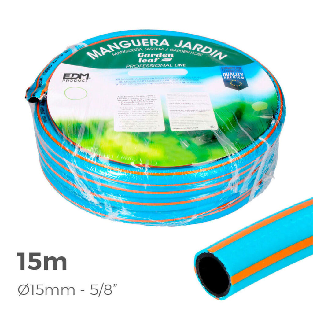 Μάνικα EDM 74080 Profesional PVC 5/8" Ø 20 mm (15 m)