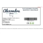 Puff Alexandra House Living Καφέ Δερματίνη 45 x 45 x 45 cm Εύκαμπτο