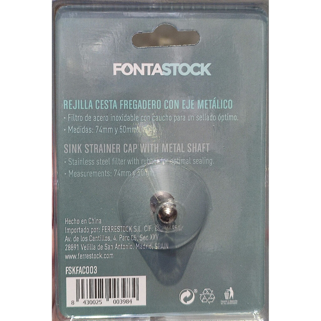Καπάκι Fontastock (74  x 59 x 8 mm)