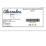 Ράφι παλτών Alexandra House Living Λευκό
