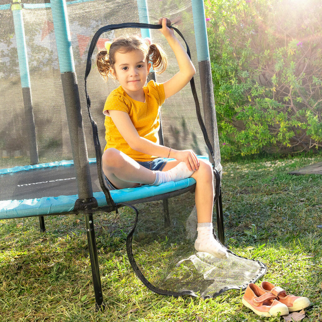 Παιδικό Τραμπολίνο με Δίχτυ Ασφαλείας Kidine InnovaGoods