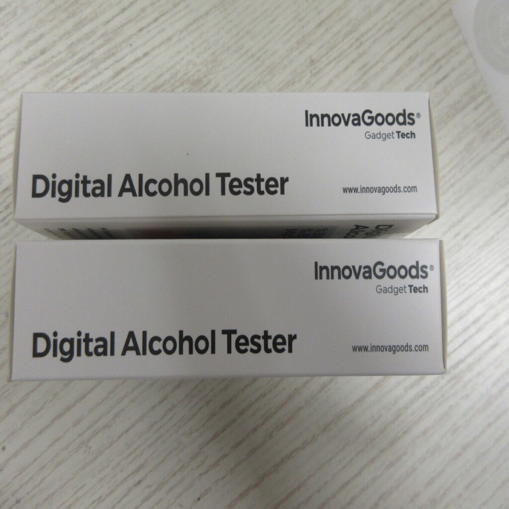 ψηφιακή συσκευή για αλκοτέστ InnovaGoods