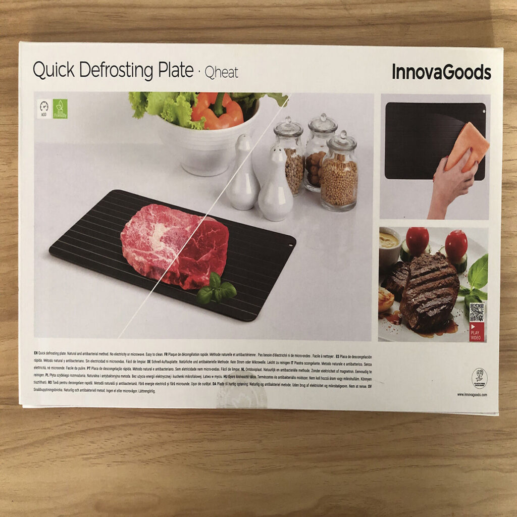 Πλάκα Γρήγορης Απόψυξης για Τρόφιμα Qheat InnovaGoods