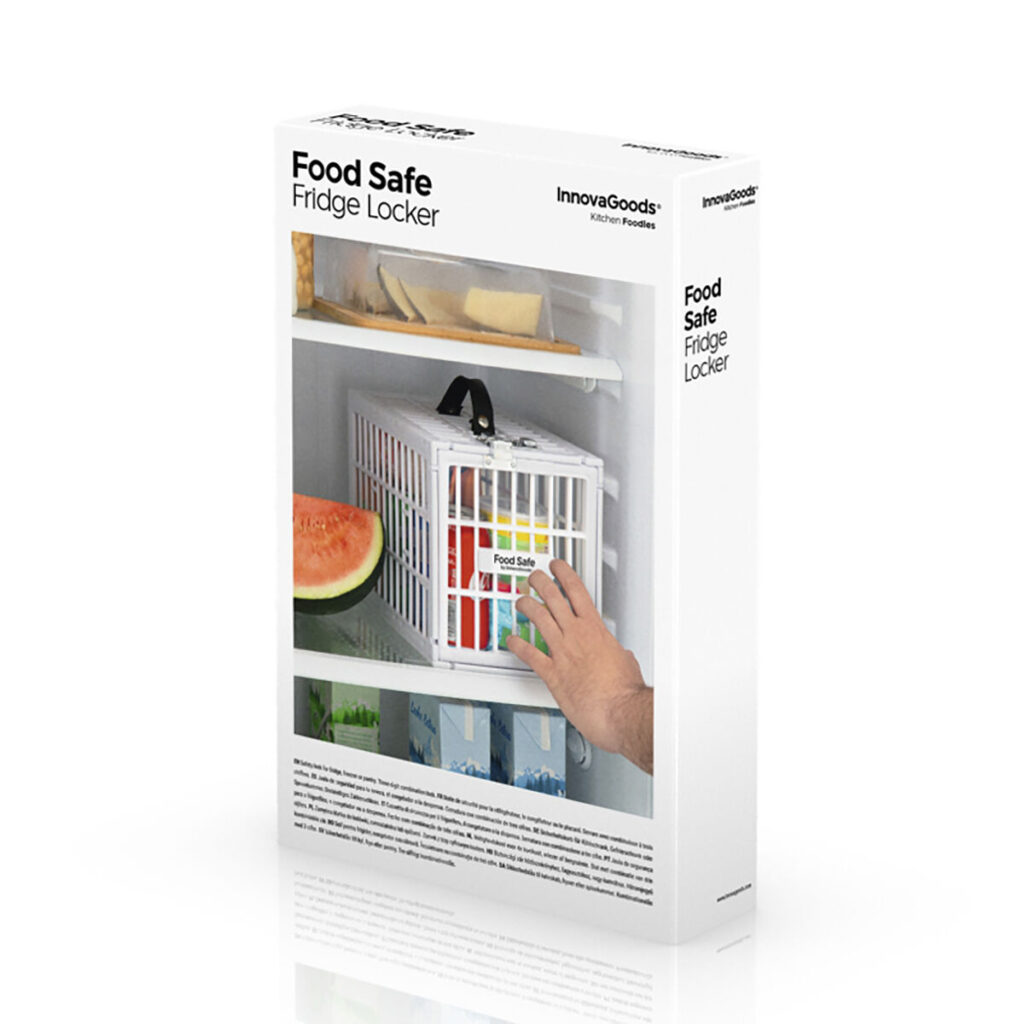Κλουβί Ασφαλείας για το Ψυγείο Food Safe InnovaGoods