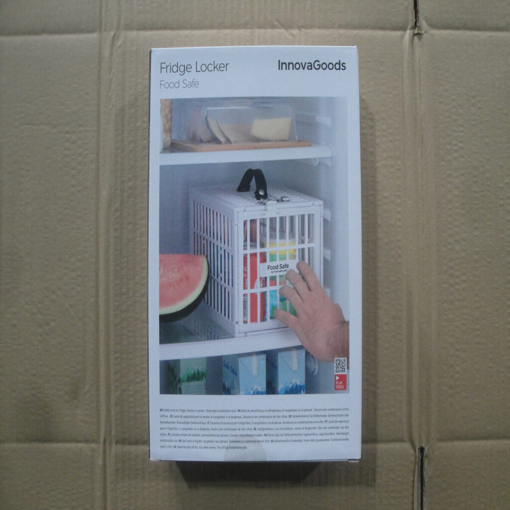 Κλουβί Ασφαλείας για το Ψυγείο Food Safe InnovaGoods