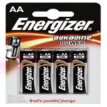 Αλκαλικές Μπαταρίες Energizer 90080 AA LR6 1