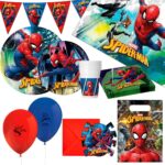Σετ Γιορτινά Είδη Spider-Man 66 Τεμάχια