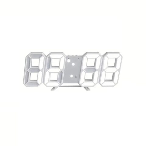 Ψηφιακό ρολόι – Ξυπνητήρι - 6609 - 466097 - White