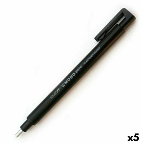 Γόμα Tombow MONO ZERO Μαύρο (5 Μονάδες)