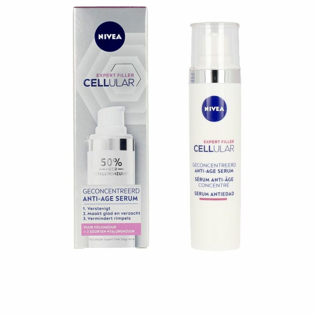 Ορός Προσώπου Nivea Cellular Filler Αντιγήρανση Υαλουρονικό Οξύ Κολλαγόνο (30 ml)