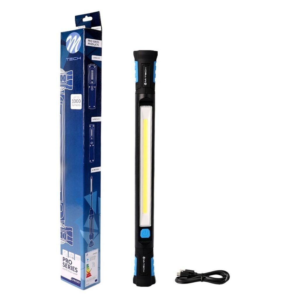 Φως Εργασίας M-Tech ILPRO307 1000 Lm Μαύρο/Μπλε
