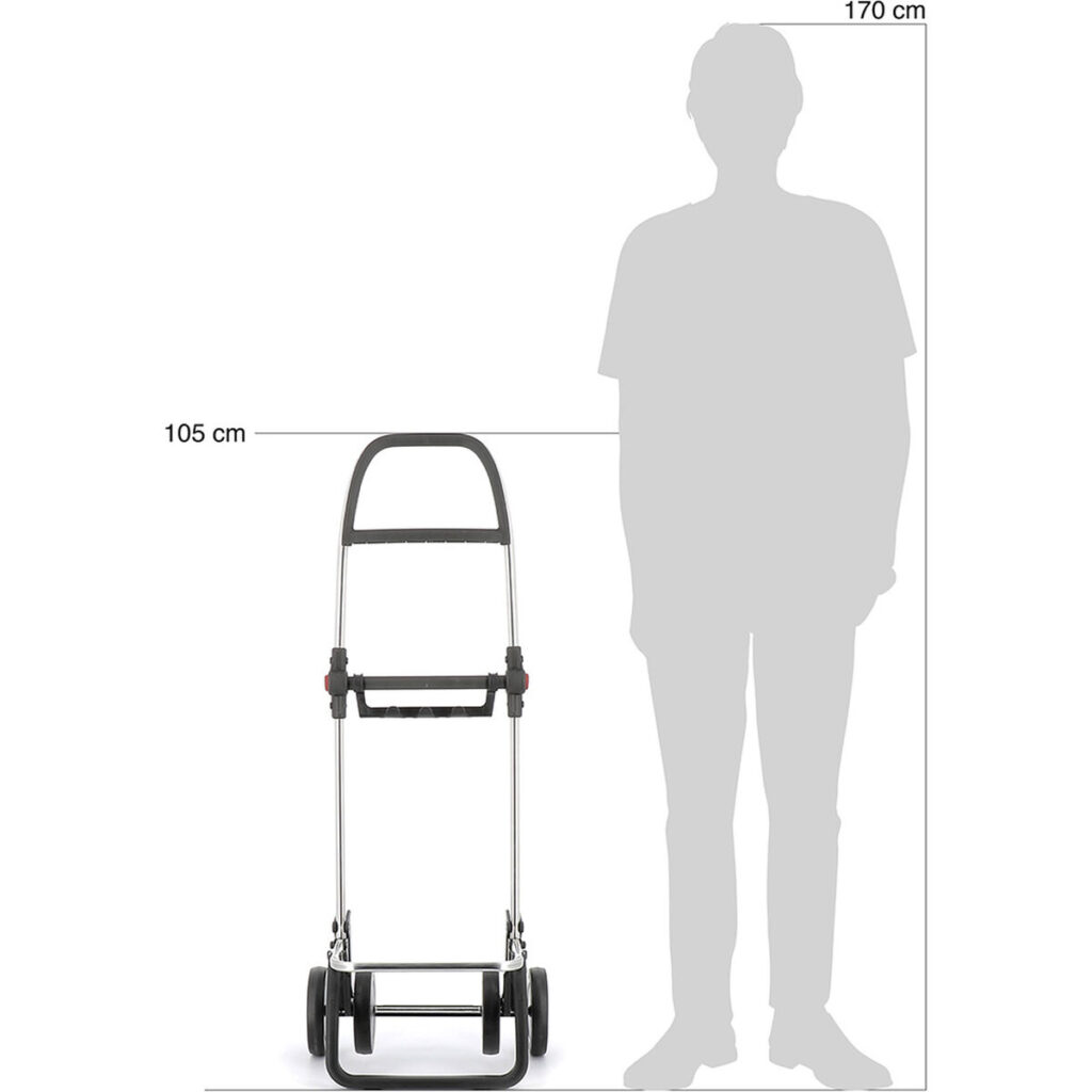 Καροτσάκι Αγορών Rolser i-max mf 4l Μαύρο 43 L