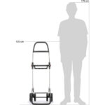 Καροτσάκι Αγορών Rolser i-max mf 4l Μαύρο 43 L