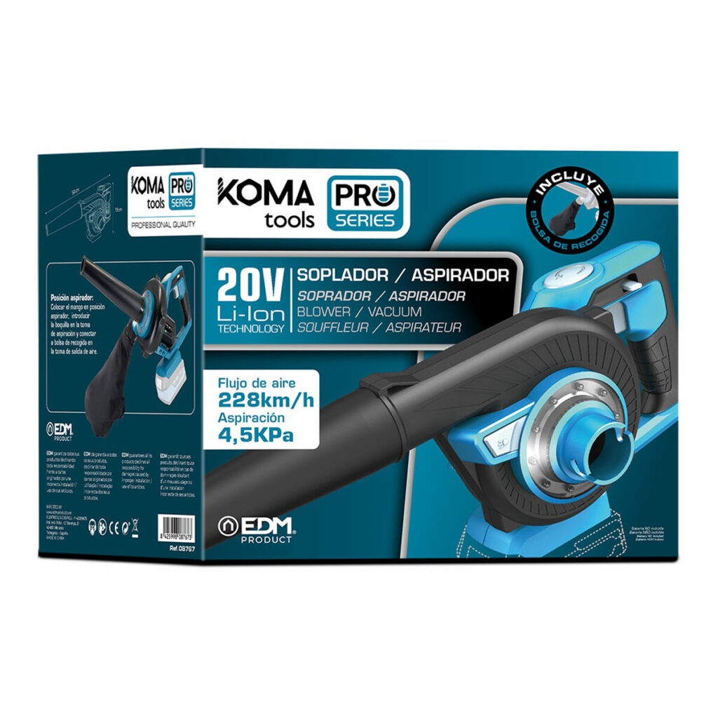 Φυσητήρας Koma Tools Pro Series Ηλεκτρική σκούπα