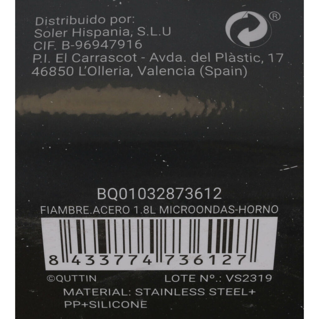 8 L 23 x 18 x 9 cm