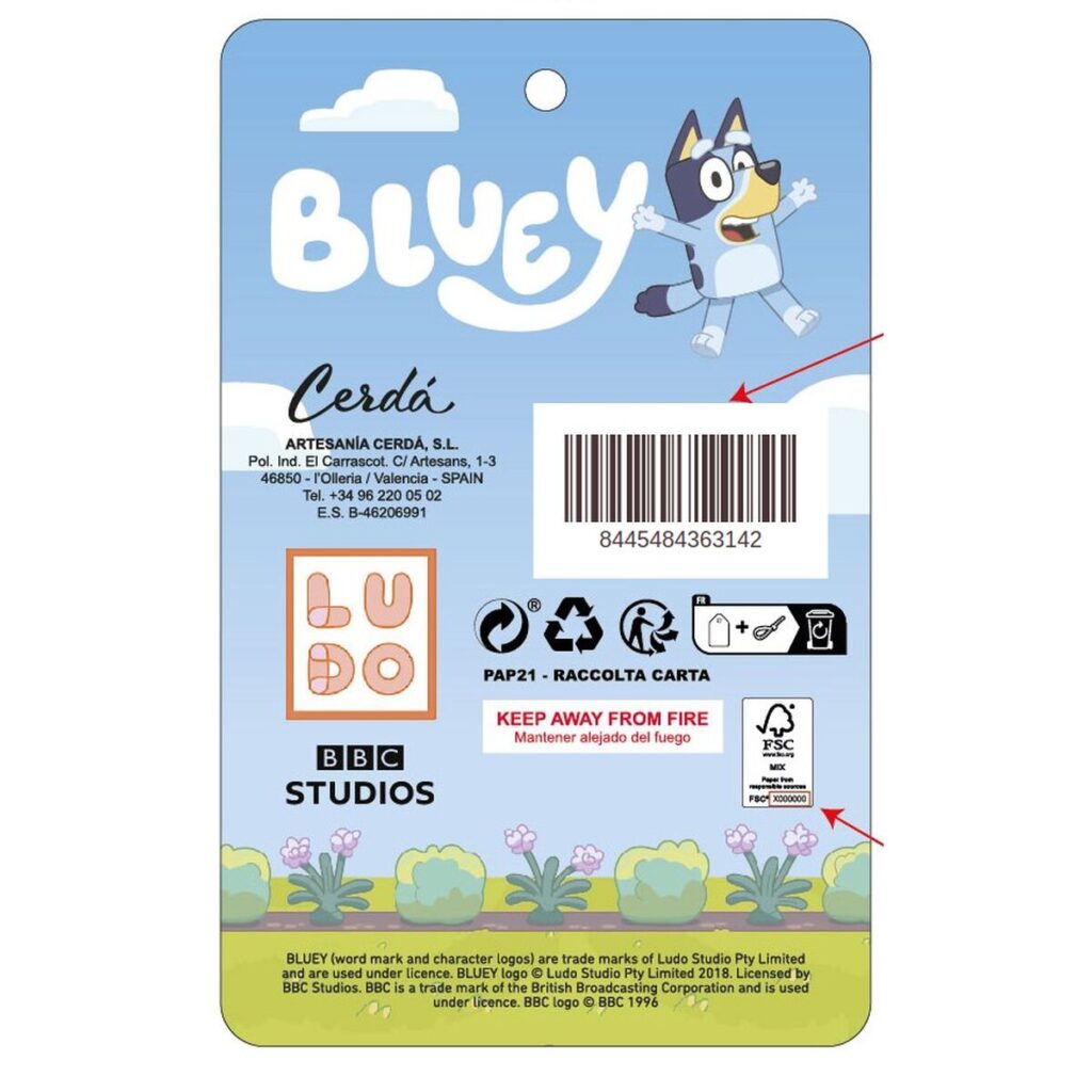 Αξεσουάρ για τα Mαλλιά Bluey