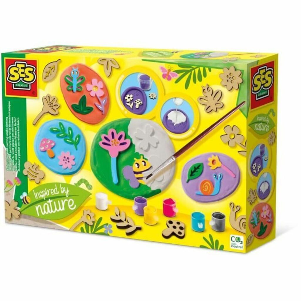 Σετ Ζωγραφικής SES Creative Molding and relief painting