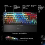 Bluetooth Πληκτρολόγιο SteelSeries apex pro tkl wl gen 3 Μαύρο Azerty γαλλικά