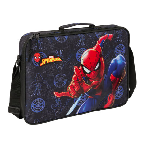 Σχολική Τσάντα Spider-Man Attack Μαύρο 38 x 28 x 6 cm