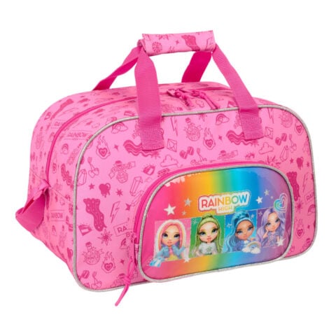Αθλητική Tσάντα Rainbow High Shine Πολύχρωμο 40 x 24 x 23 cm