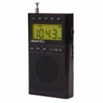 Ψηφιακό Φορητό Ραδιόφωνο Sanyo Μαύρο AM/FM