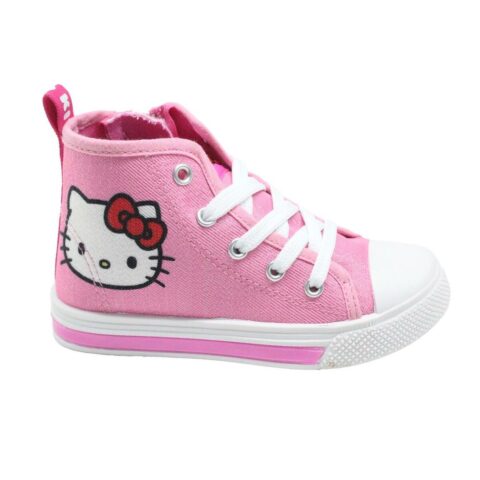 Casual Αθλητικά Παπούτσια με LED Hello Kitty Ροζ