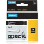 5 mm Μαύρο πολυεστέρας Λευκό Αυτοκόλλητο (5 Μονάδες)