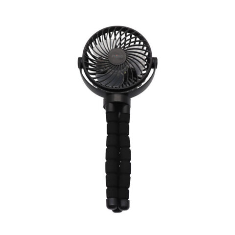 Ανεμιστήρας Mini Flexible PRMF-80691 Primo 4'' 10cm Μαύρος Επαναφορτιζόμενος