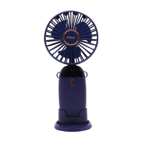 Ανεμιστήρας Mini PRMF-80696 Primo 3.5'' 9cm Μπλέ Επαναφορτιζόμενος
