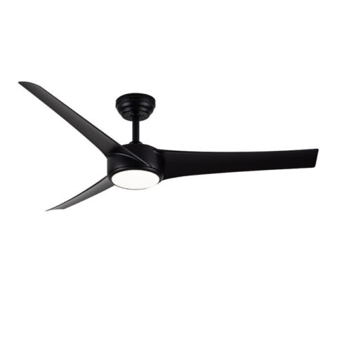 Ανεμιστήρας Οροφής PRCF-80675 Primo DC 52'' 132εκ. Με Τηλεχειριστήριο 1Φως LED 3Φτερά Μαύρος