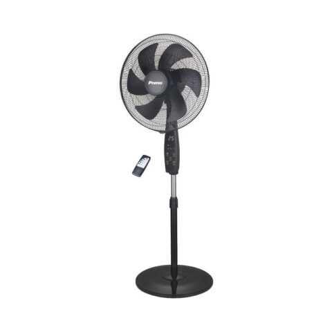 Ανεμιστήρας Ορθοστάτης PRSF-80698D Primo 18'' 45εκ. Με Τηλεχειριστήριο και DC μοτέρ 6Φτερά Μαύρος