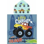 Πετσέτα- Πόντσο με Kουκούλα Secaneta Crusher 60 x 120 cm