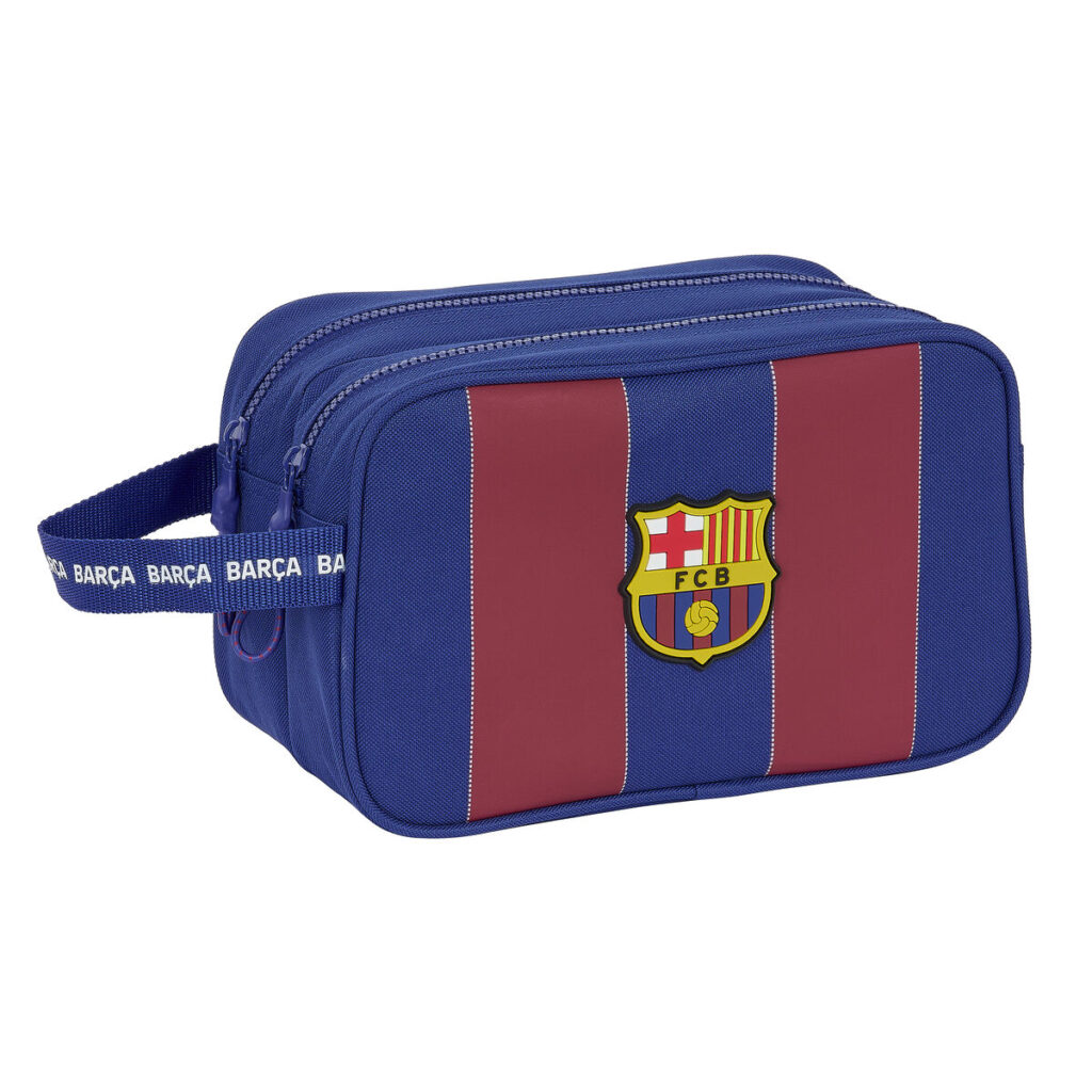 Τσάντα Ταξιδιού F.C. Barcelona Κόκκινο Ναυτικό Μπλε πολυεστέρας 600D 26 x 15 x 12.5 cm