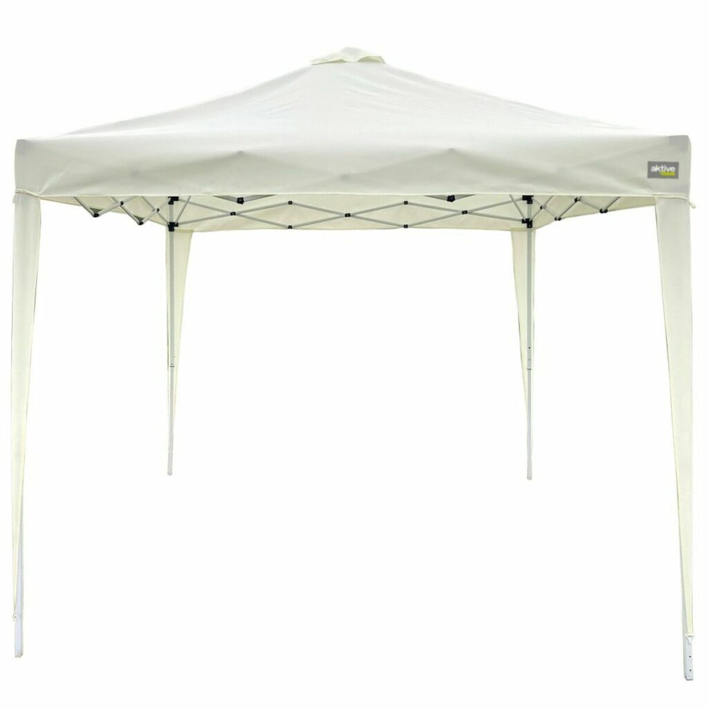 Κληματαριά Colorbaby Max-Air Λευκό Ύφασμα Χάλυβας 300 x 300 x 250 cm
