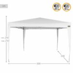 Κληματαριά Colorbaby Χάλυβας 300 x 300 x 250 cm