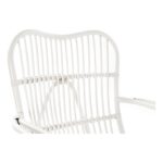 Κουνιστή Καρέκλα DKD Home Decor Λευκό 75 x 85 x 85 cm