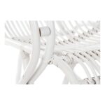 Κουνιστή Καρέκλα DKD Home Decor Λευκό 75 x 85 x 85 cm
